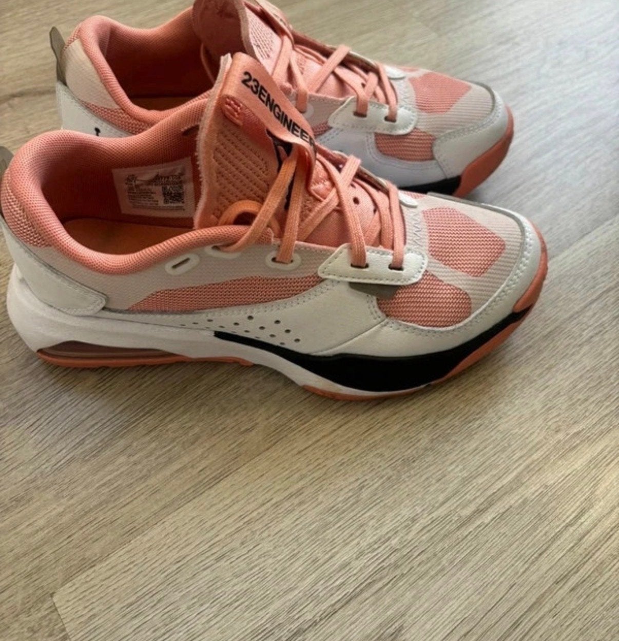 Nike Air Jordan sneakers roze/wit - Maat 36,5, Ophalen of Verzenden, Gedragen, Roze, Sneakers of Gympen