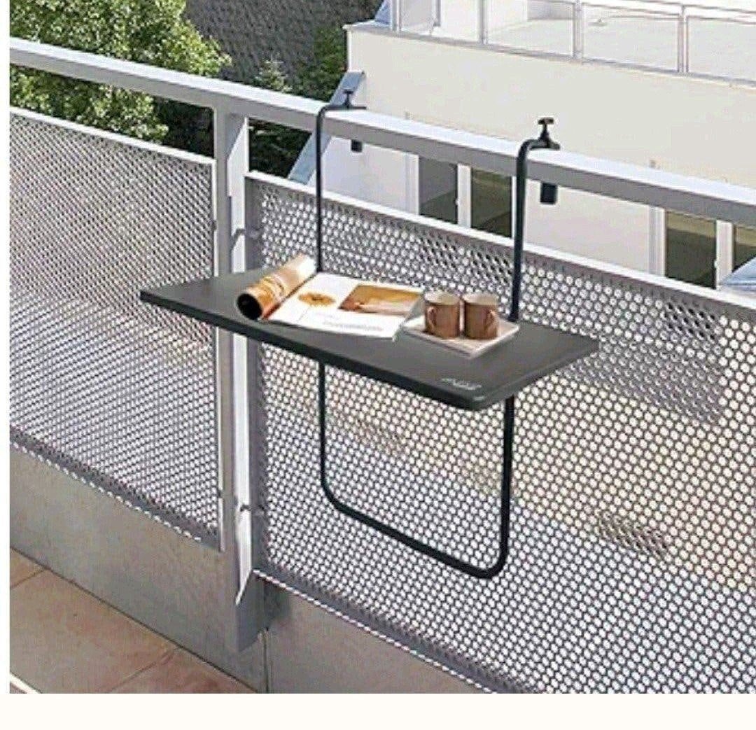 balkon tafeltje, Ophalen