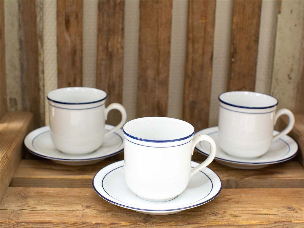 8 delig Leftmann weiden bavaria servies 30478, Gebruikt, Ophalen of Verzenden, Bord(en), Wedgwood