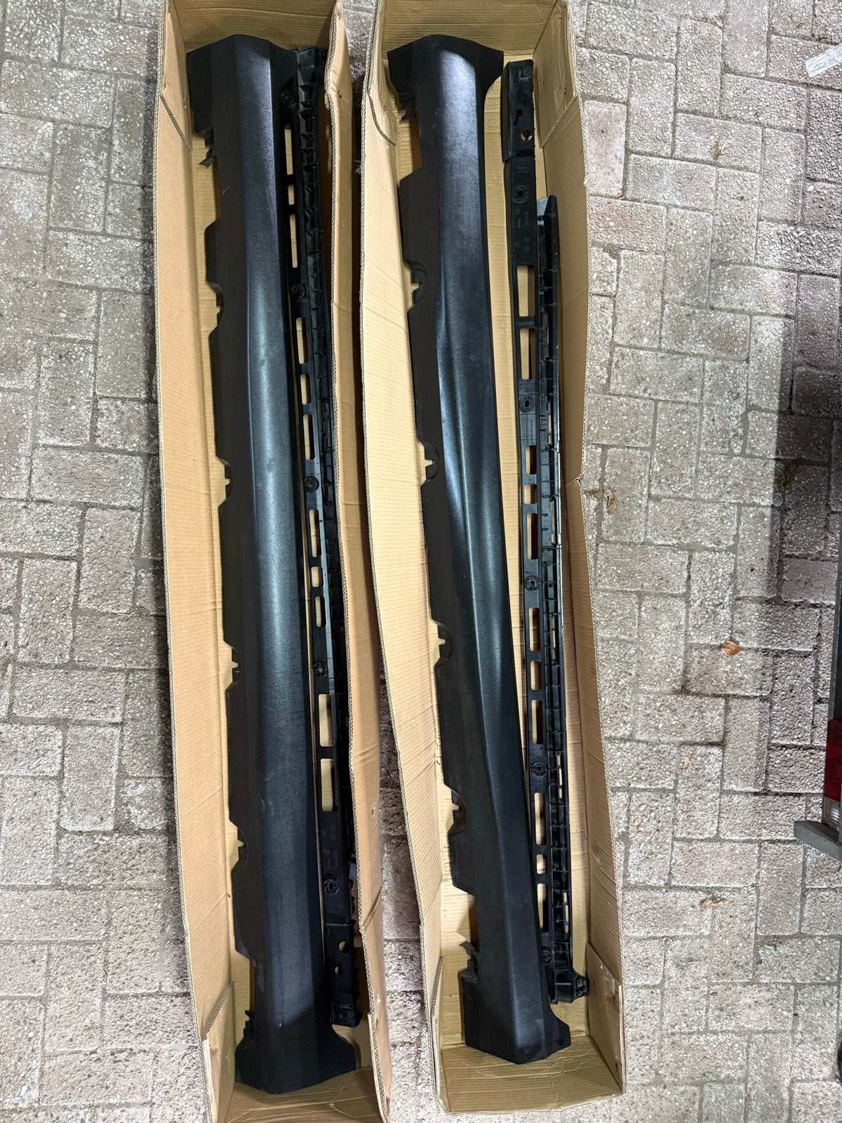 Dorpelbekleding / Side Skirts voor Mercedes Glc X253, Ophalen, Gebruikt, Mercedes-Benz
