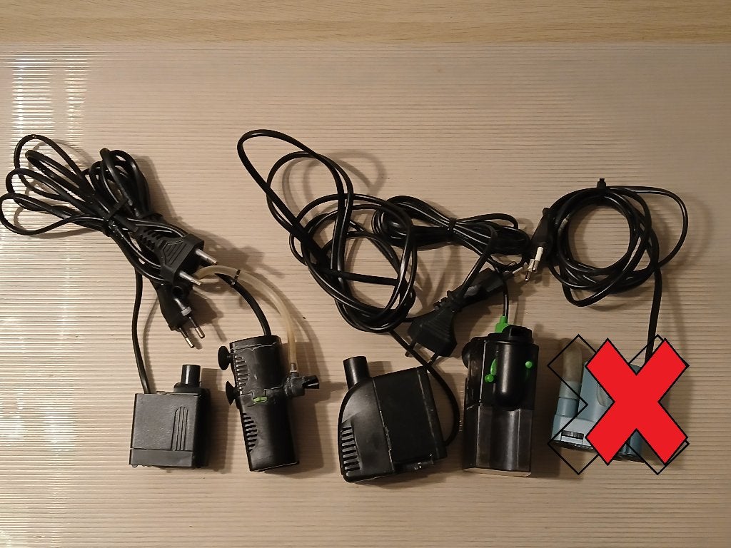 Diverse kleine pompjes, Ophalen of Verzenden, Gebruikt, Overige typen