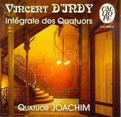 Vincent d'Indy, Quatuor Joachim – Intégrale Des Quatuors, Ophalen of Verzenden, Classicisme, Zo goed als nieuw, Kamermuziek