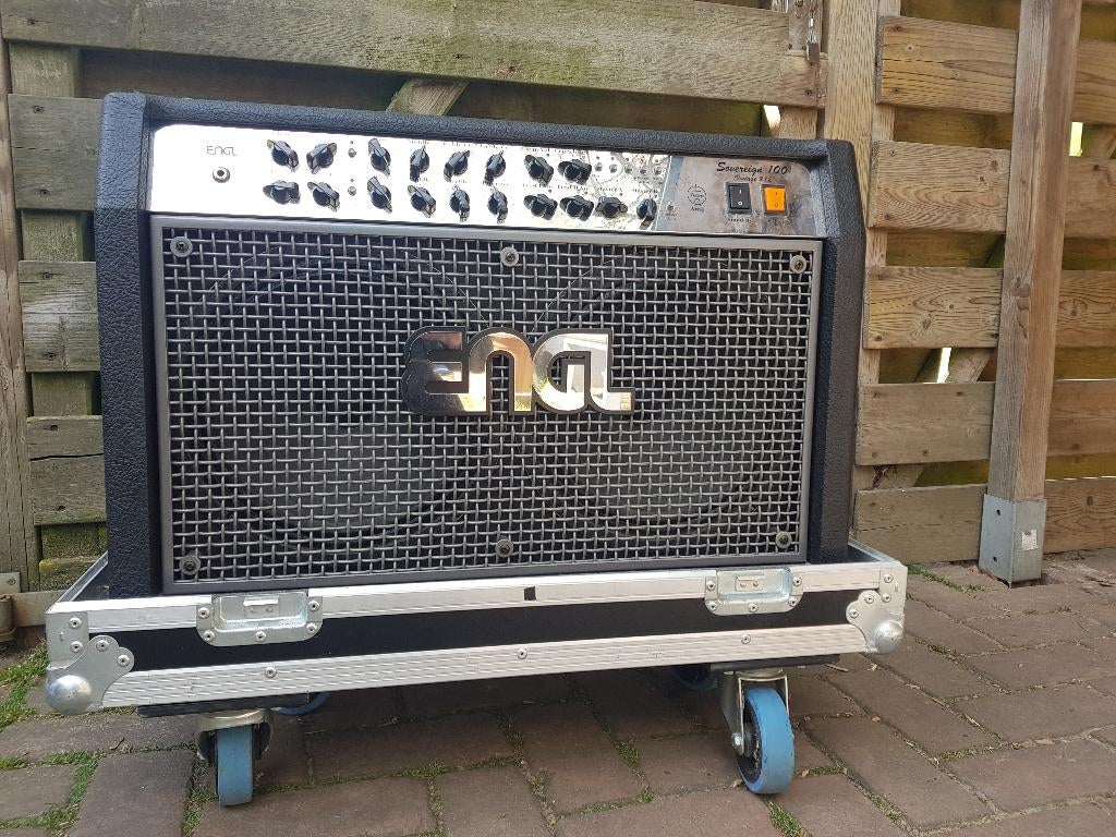 engl sovereign 2x12 incl flightcase, Ophalen, Gebruikt, Gitaar, 100 watt of meer
