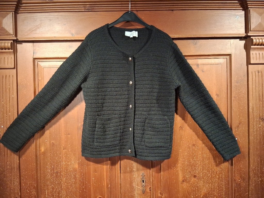 JS Millenium – Zwart Gebreid Vest M, Maat 38/40 (M), Zwart, Ophalen of Verzenden, J/S millenium