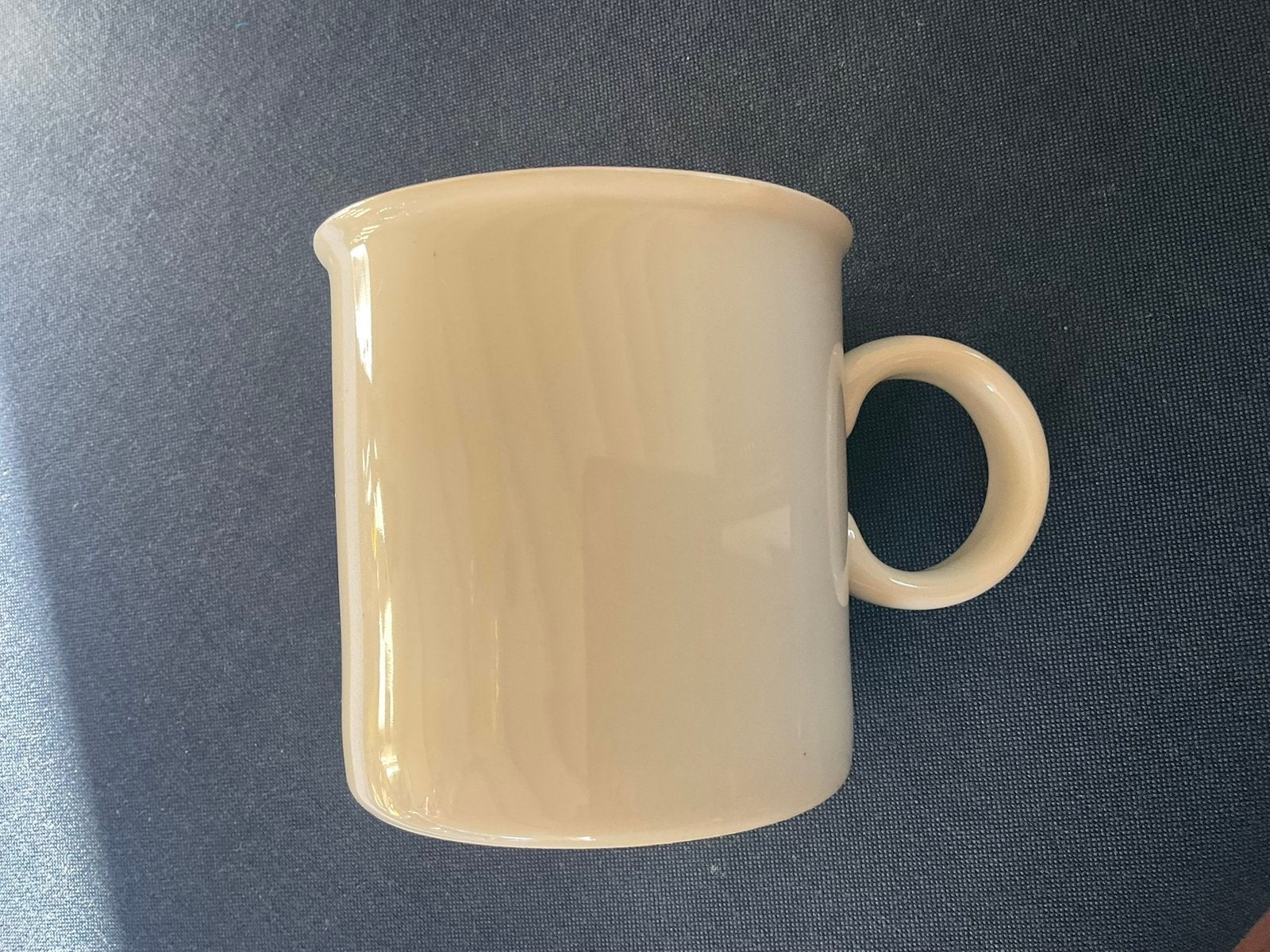 Grote mok met oor / wit / Midwinter Stonehenge Wedgwood, Ophalen of Verzenden, Zo goed als nieuw, Bord(en), Overige stijlen