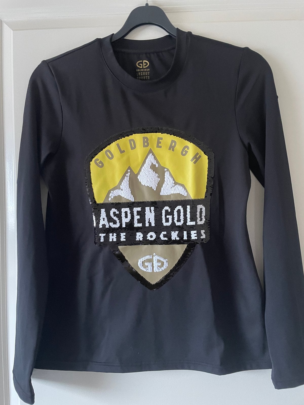 Goldbergh Ski Pully Aspen Gold Maat M, Ophalen of Verzenden, Zo goed als nieuw, Maat 38/40 (M), Trui