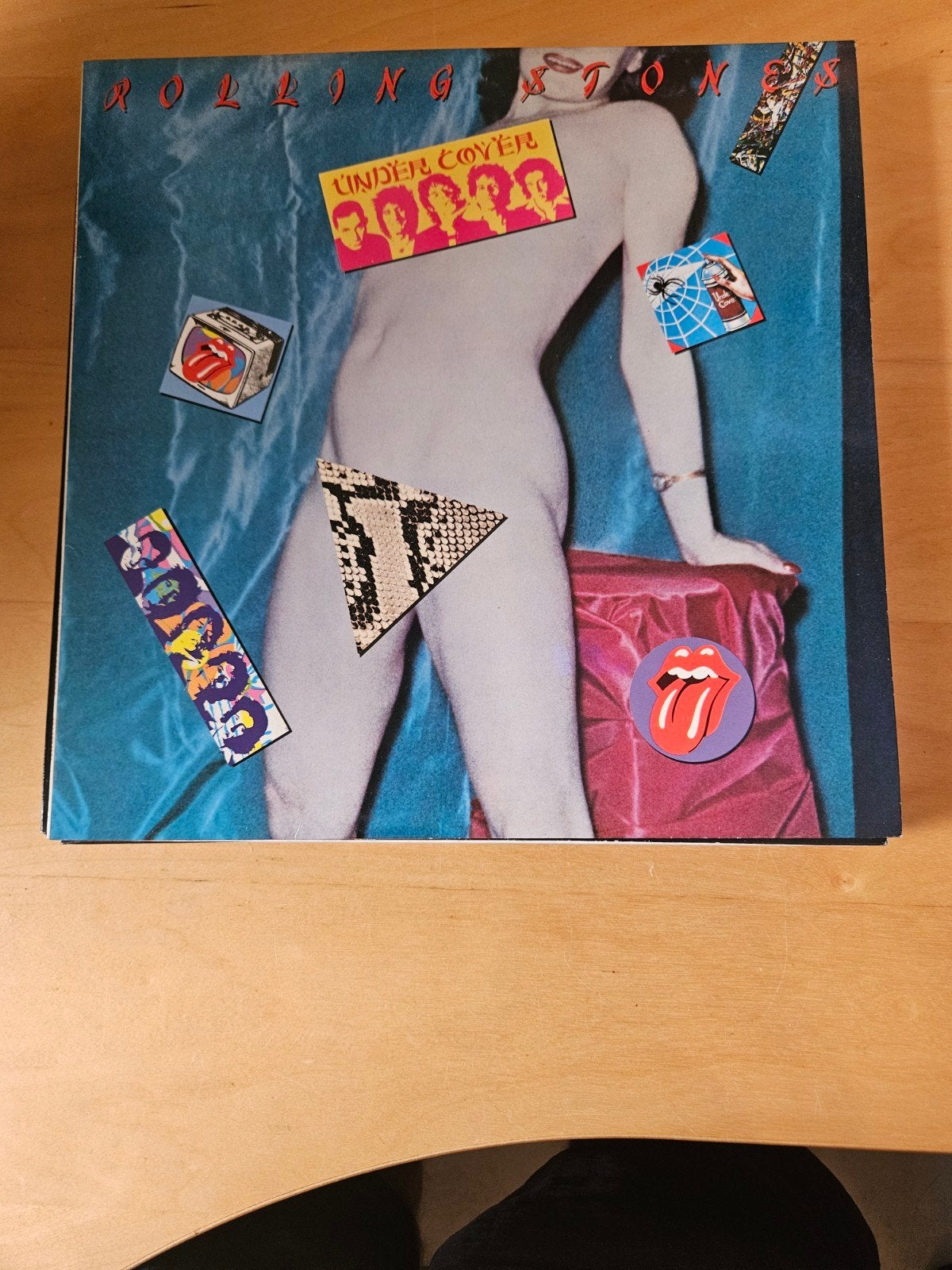 The Rolling Stones - Undercover LP (1983), Ophalen of Verzenden, Gebruikt