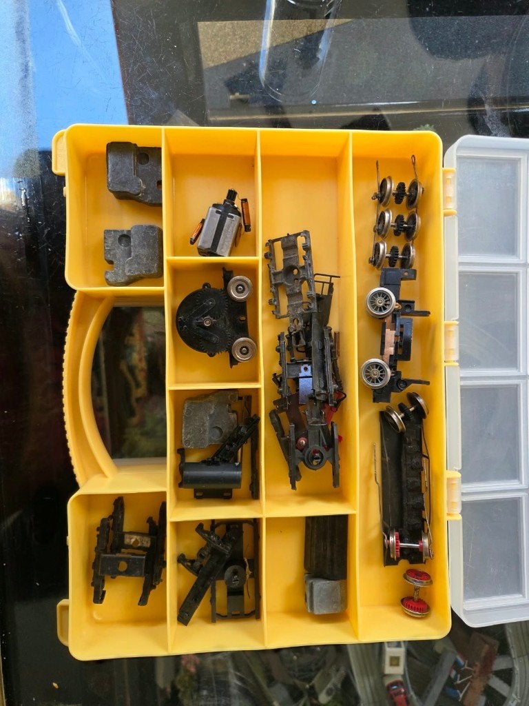 Model treintjes, onderdelen en huizen, Gebruikt, Ophalen, Overige merken, Gelijkstroom