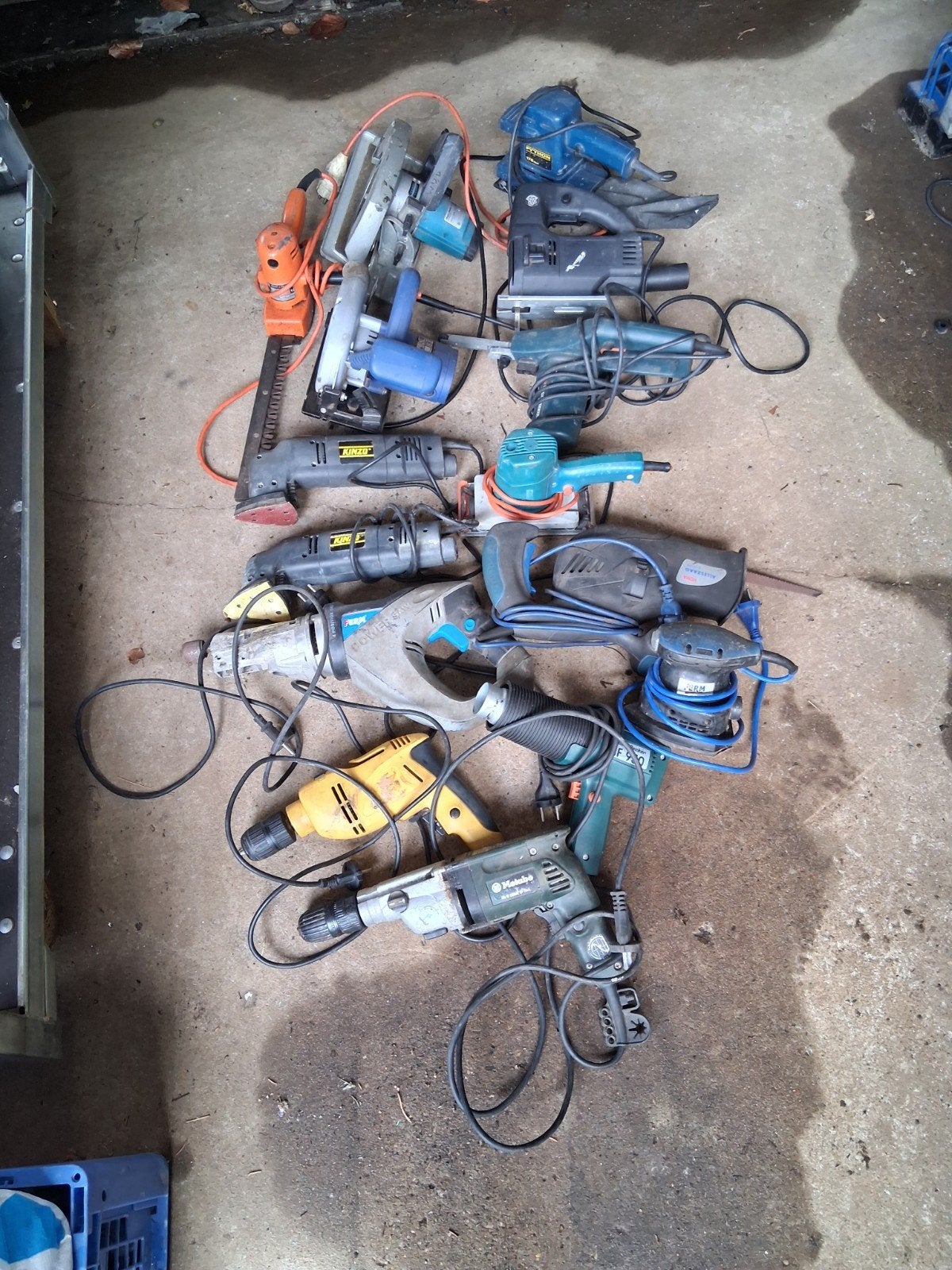 Handgereedschap, Ophalen, Gebruikt