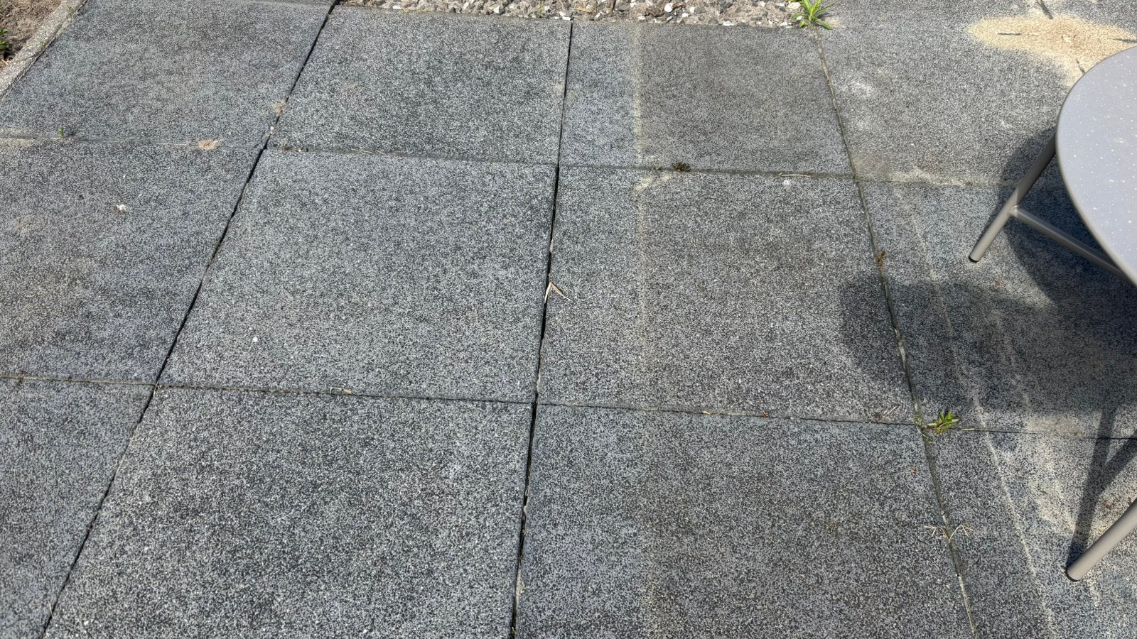 Ca 55 terrastegels 50x50, 16m2, Tuin en Terras, Tegels en Klinkers, Ophalen, Gebruikt, 10 m² of meer, Beton