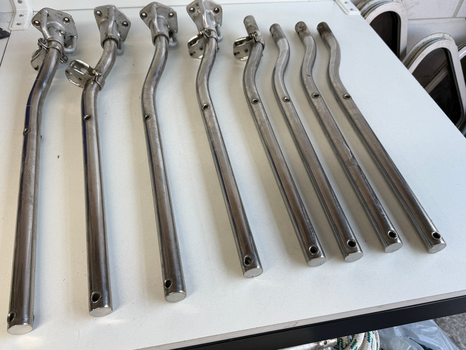 8 x scepter met Topfit scepterpot, Ophalen, Gebruikt, Overige typen