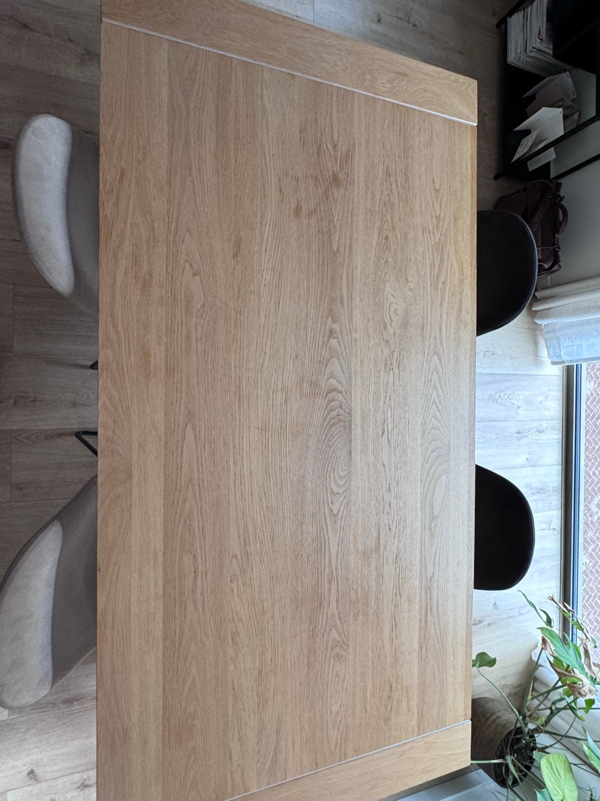 Houten eettafel 180x90cm in goede staat, Ophalen, Gebruikt, 50 tot 100 cm, 150 tot 200 cm