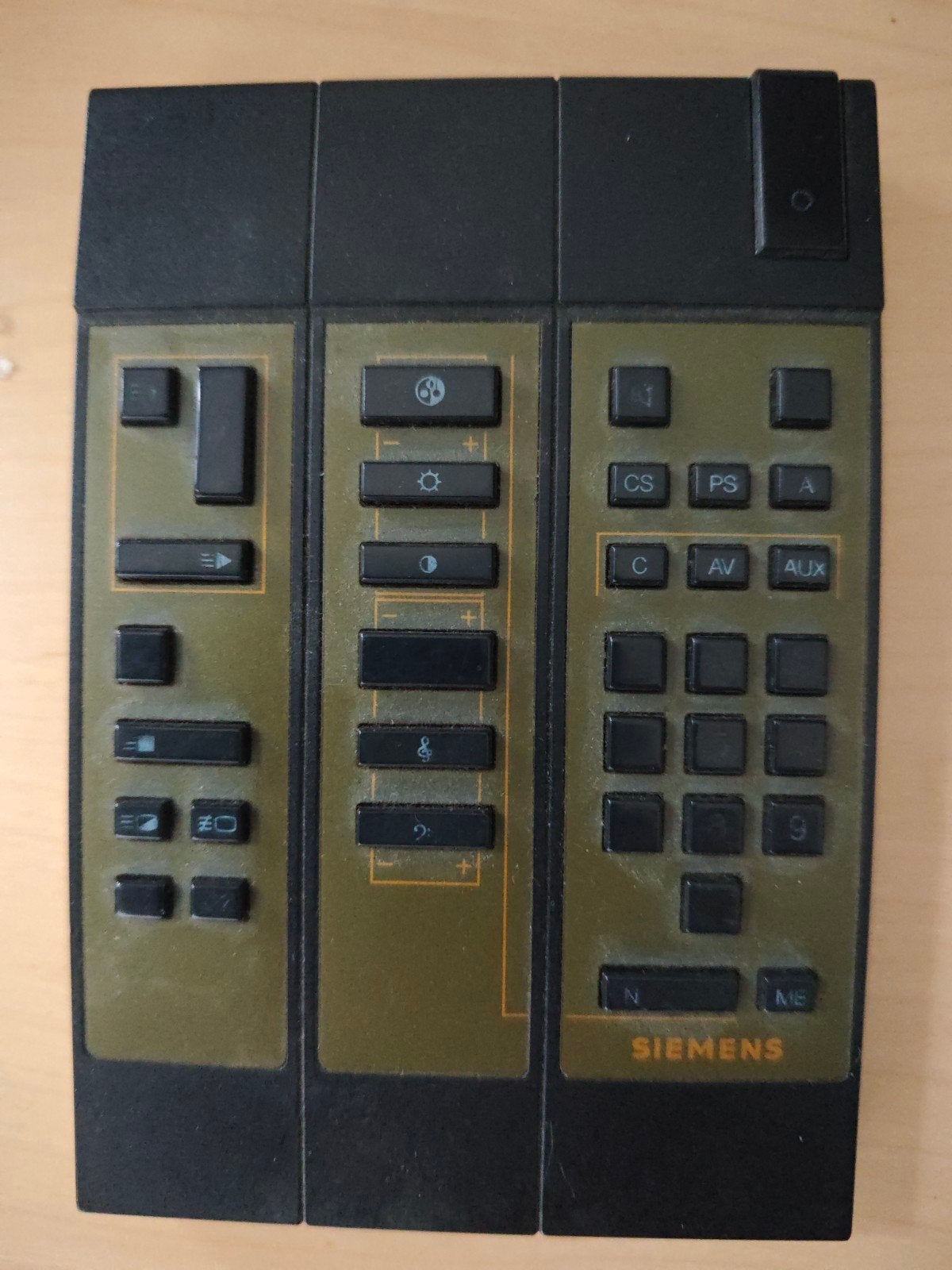 Siemens TV afstandsbediening, Ophalen of Verzenden, Gebruikt, Origineel, Tv