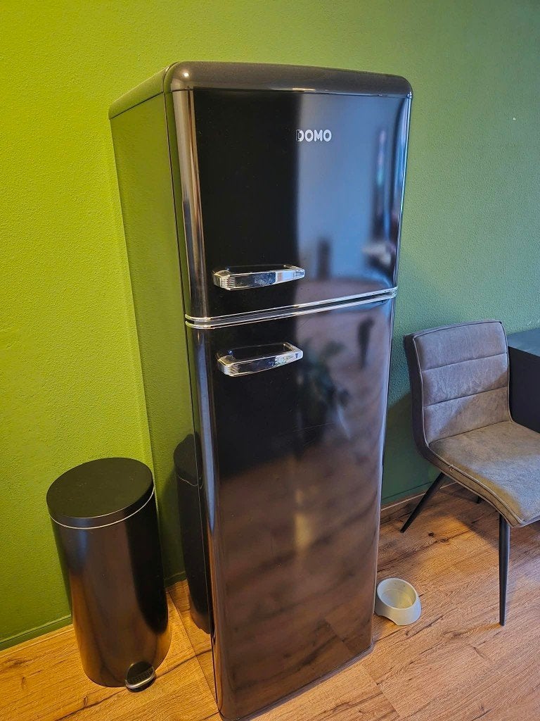Koelkast (DOMO), Ophalen, Gebruikt, 200 liter of meer, Met aparte vriezer