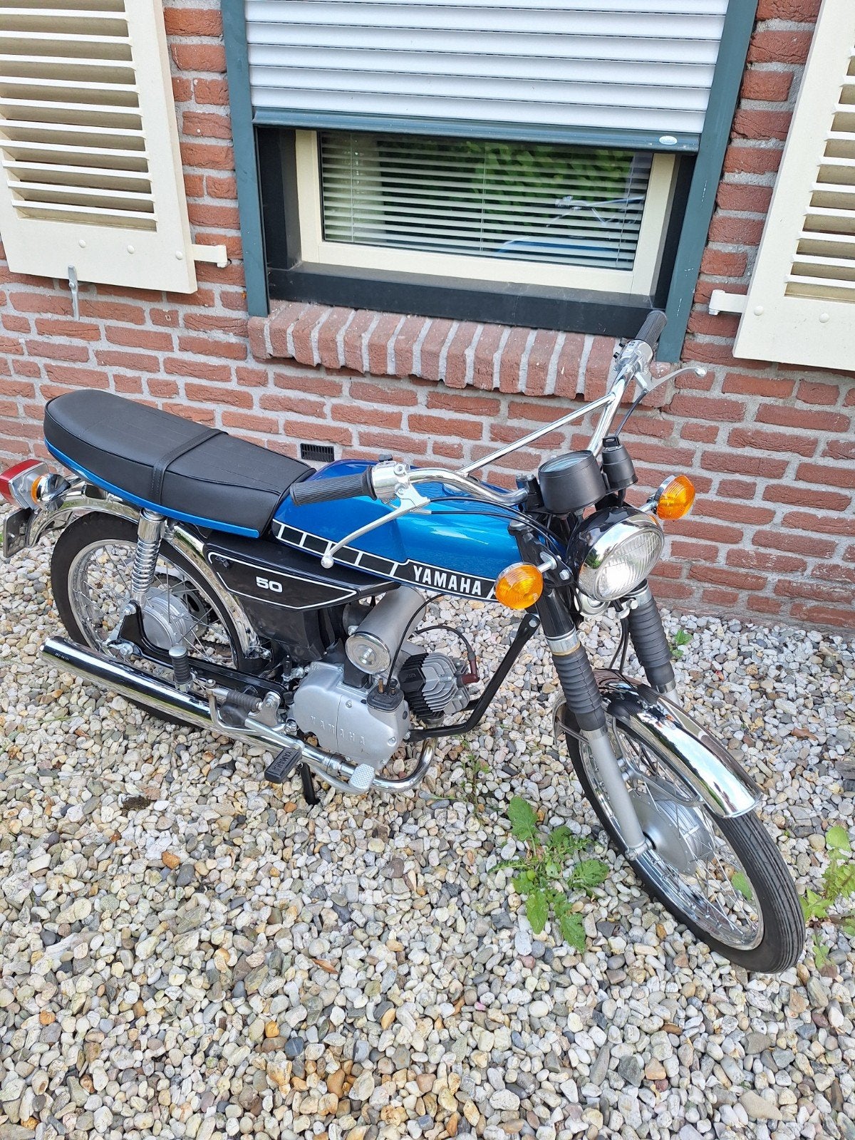 Yamaha FS1 Bromfiets - Klassieke 50cc Schoonheid, Ophalen of Verzenden