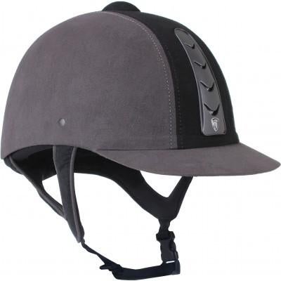 Grijze Horka Hawk cap maat 54 55 56 57 58 59 en 60, Dieren en Toebehoren, Paardrijkleding, Dressuur, Nieuw, Kinderen, Ophalen of Verzenden