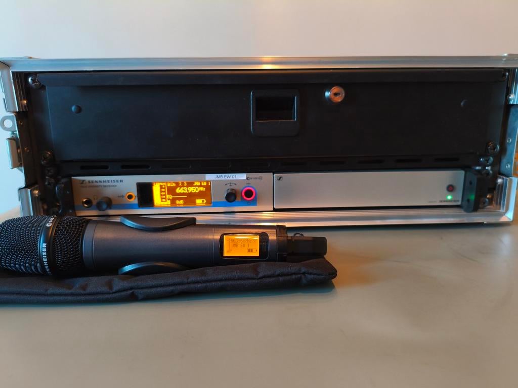 Sennheiser EW 500 G3 Draadloos Microfoonsysteem, Ophalen, Zo goed als nieuw, Zangmicrofoon, Draadloos