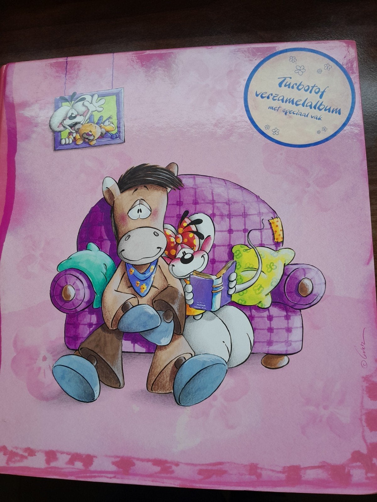 Diddl verzamelalbum met speciaal vak, Verzamelen, Ophalen of Verzenden, Verschillende figuren, Gebruikt, Papier, Kaart of Schrift