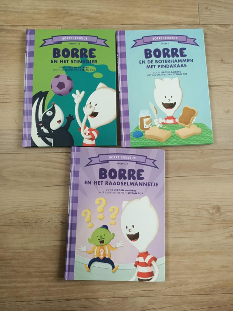 3 nieuwe borre boekjes groep 0 1 en 2 borre leesclub, Ophalen of Verzenden, Nieuw, Fictie algemeen
