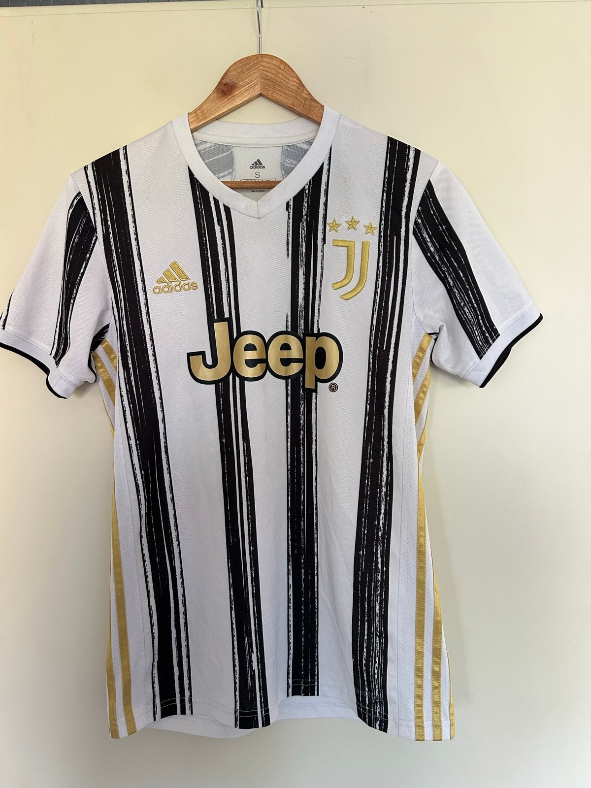 Juventus Thuistenue 2020-2021 Maat S - Zo goed als nieuw, Verzenden, Wit, Overige typen, Zo goed als nieuw