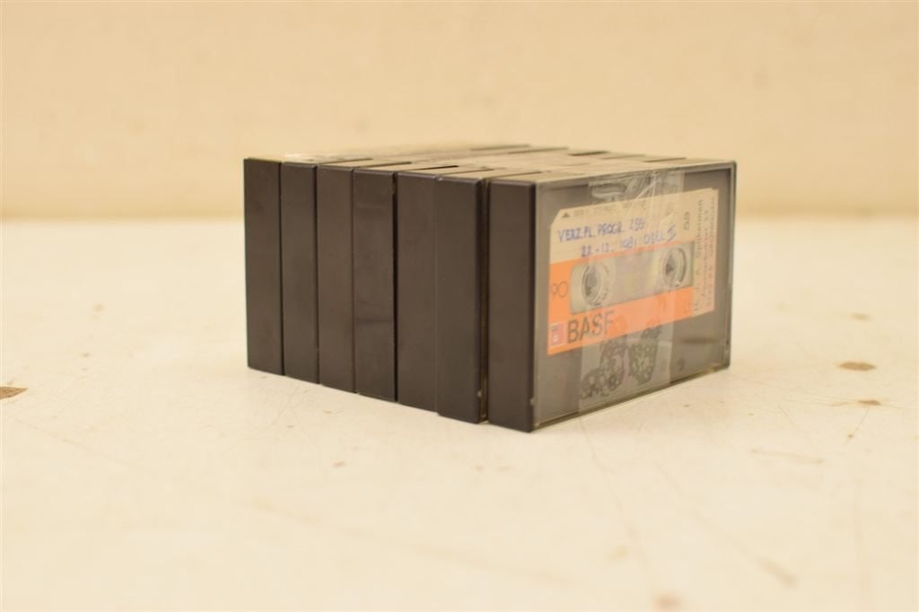 7 stuks Basf cassettebandjes 46497, Ophalen of Verzenden, Gebruikt, Overige genres, 1 bandje