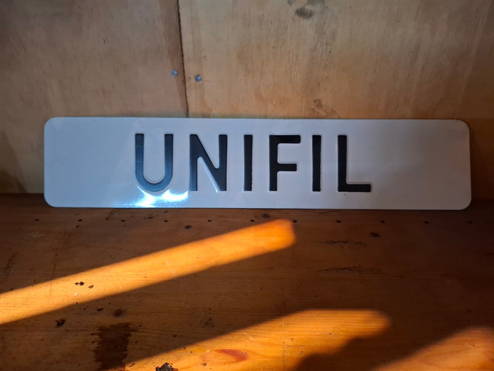 Unifil plaat repro, Ophalen of Verzenden
