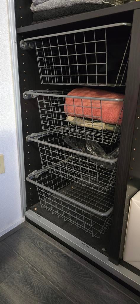 4x IKEA PAX mand 50x58 - Draadmanden voor kledingkast, Ophalen, Gebruikt, 50 tot 100 cm, Minder dan 100 cm