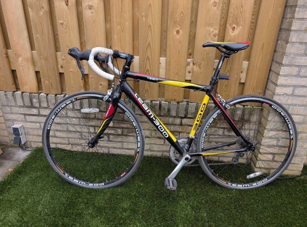 Racefiets Team-300 - Shimano Sora - Gebruikt, 28 inch, Gebruikt, Aluminium, 15 tot 20 versnellingen