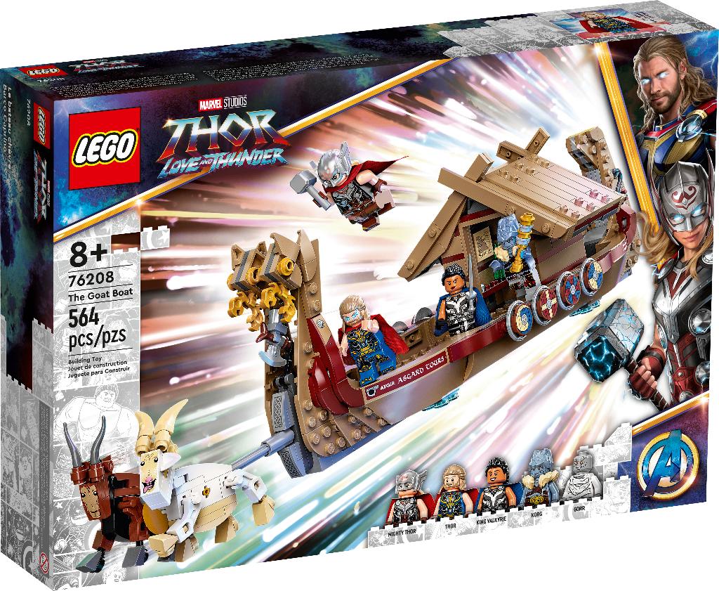 Lego Marvel 76208 Het Geitenschip, Ophalen of Verzenden, Nieuw, Complete set, Lego