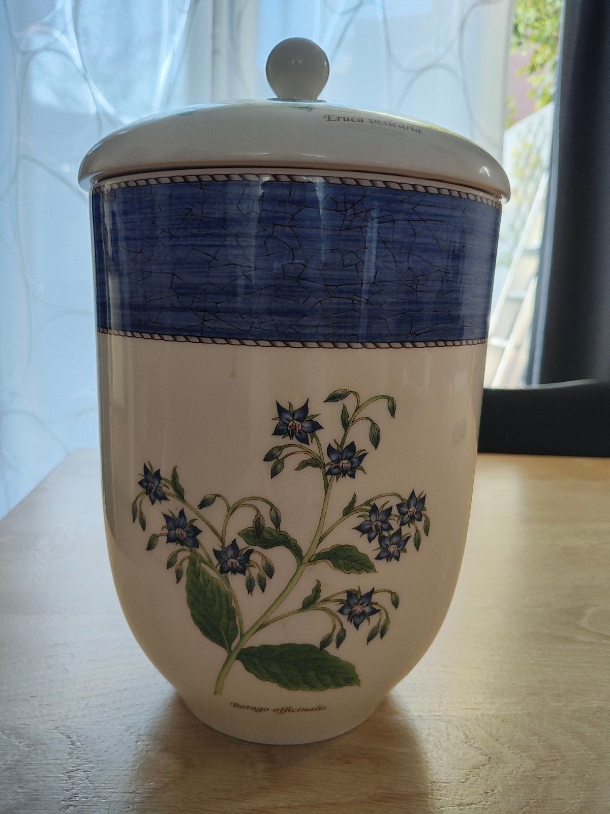 Wedgwood Sarah's Garden Brood Voorraadpot, Ophalen, Zo goed als nieuw, Voorraadpot, Steen/keramiek