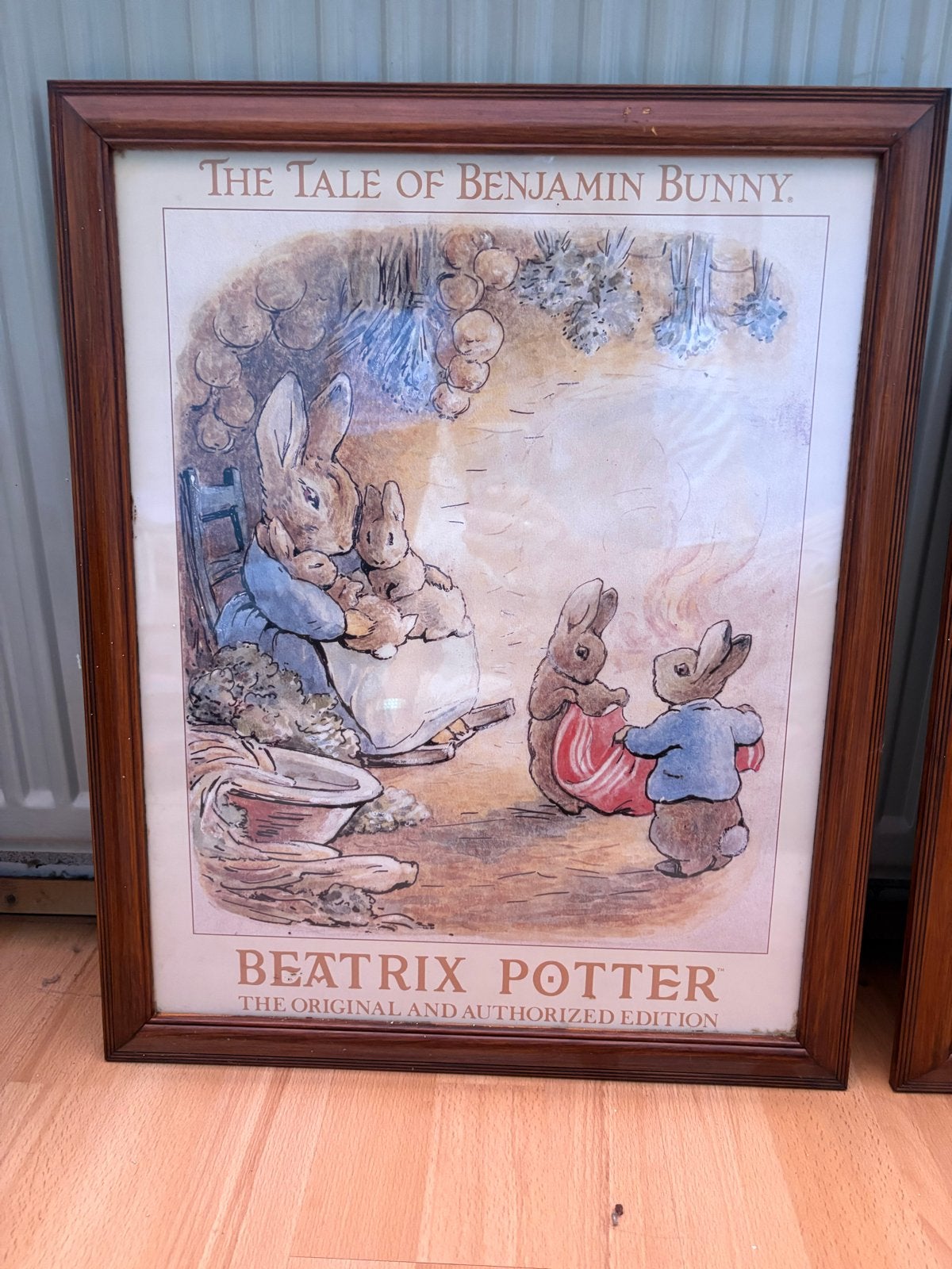 Beatrix Potter: The Tale of Benjamin Bunny Prints (2 stuks), 50 – 75, Minder dan 50 cm, Gebruikt, Oorspronkelijke maker