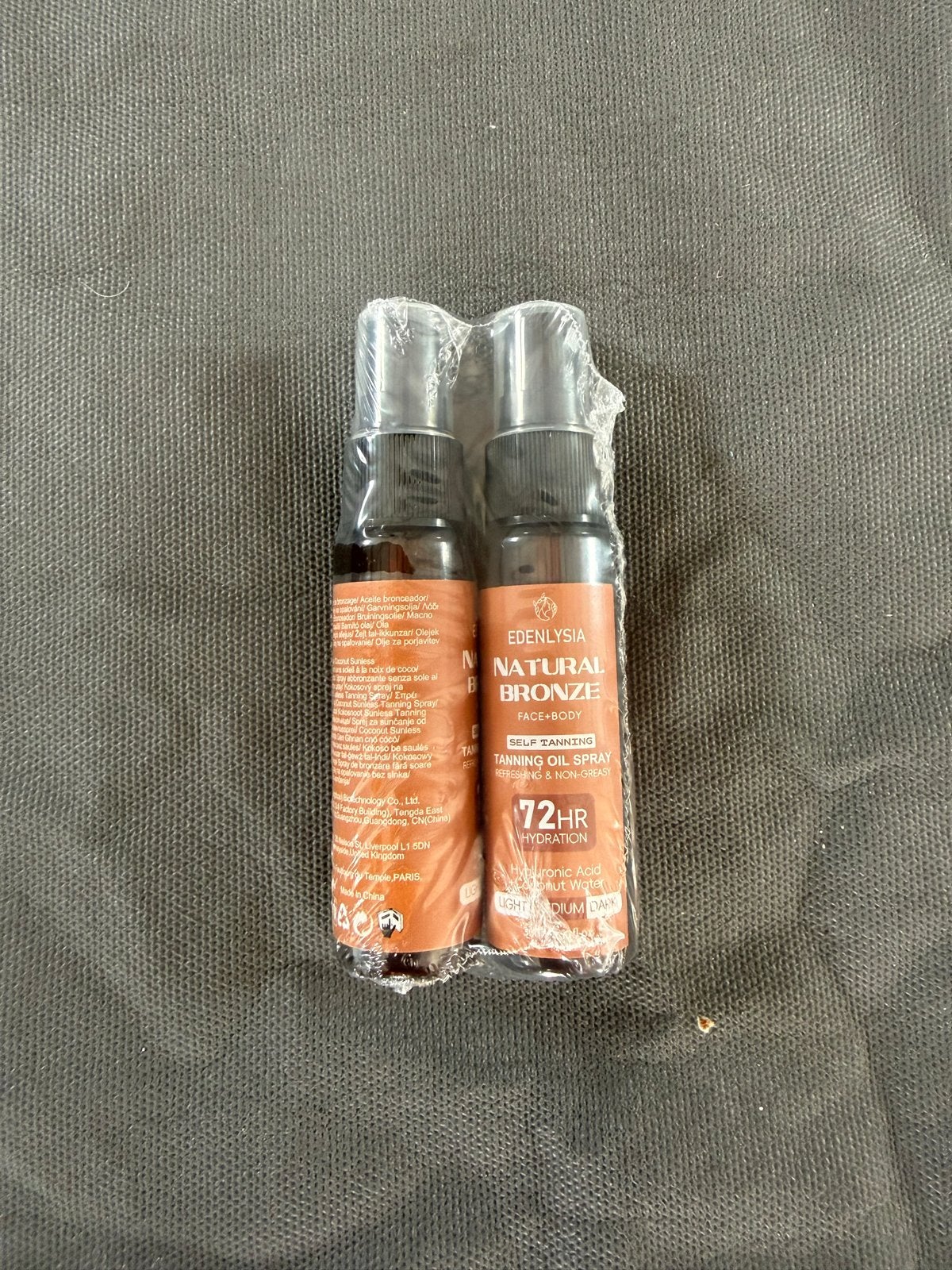 Edenlyisa Natural Bronze Zelfbruinende Olie Spray, Ophalen of Verzenden, Nieuw, Zonnebrand of After Sun