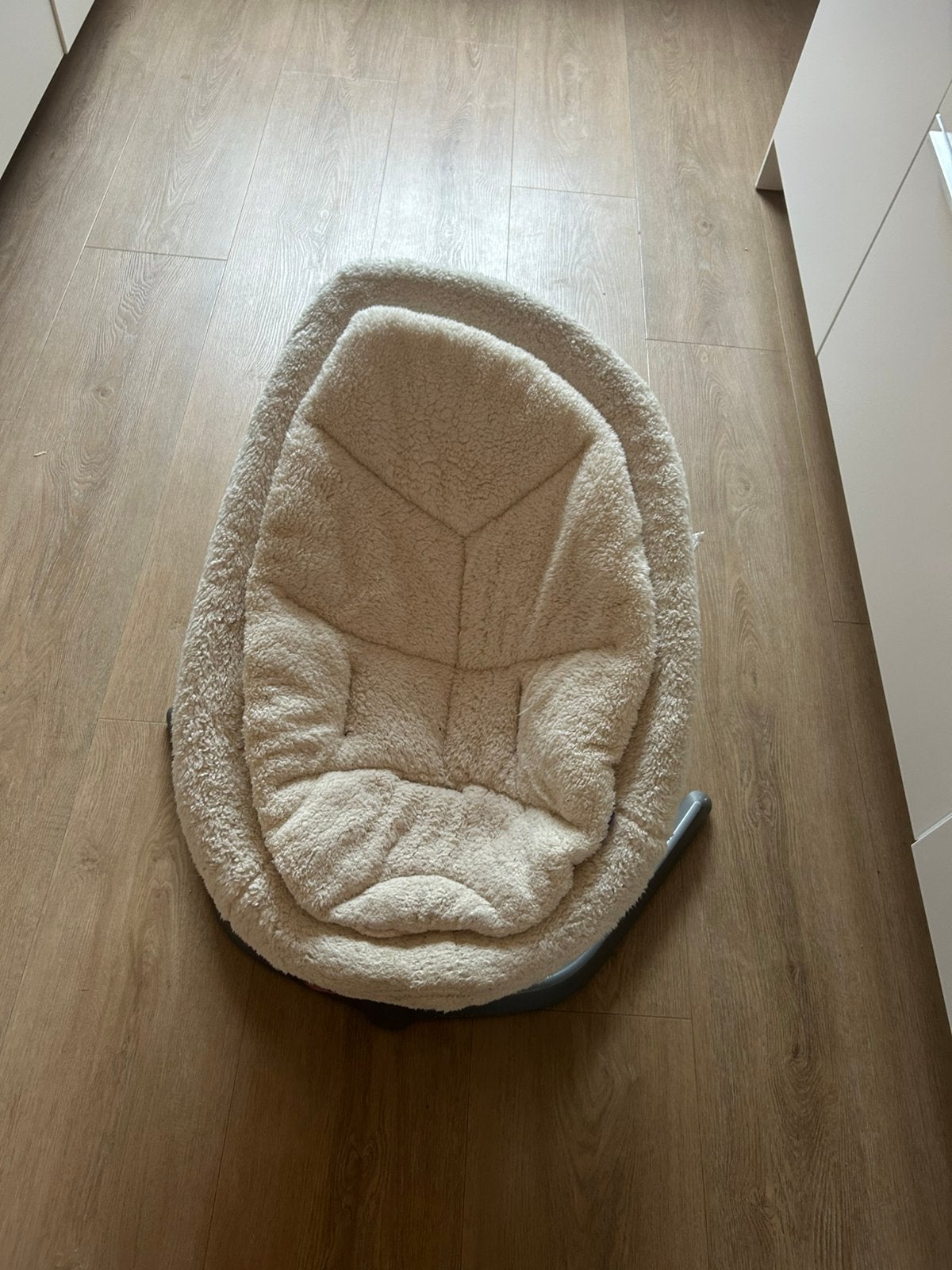 Nuna leaf • met teddy hoes & newborn inzet, Kinderen en Baby's, Ophalen, Zo goed als nieuw