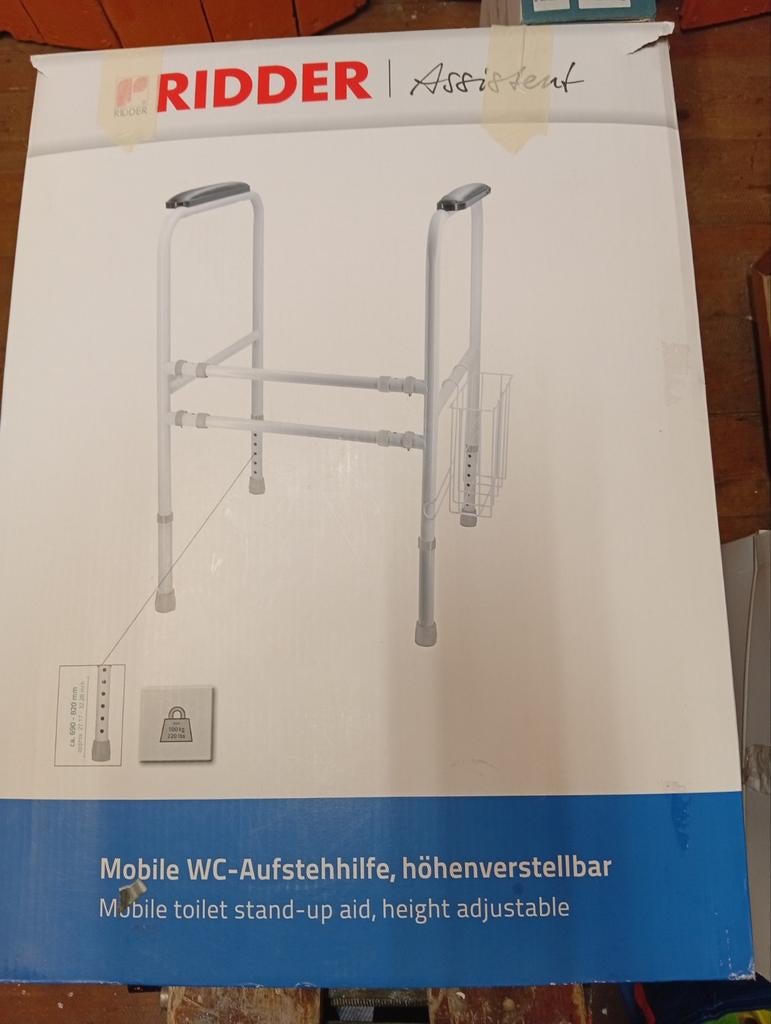 Wc opstaan hulp, Ophalen