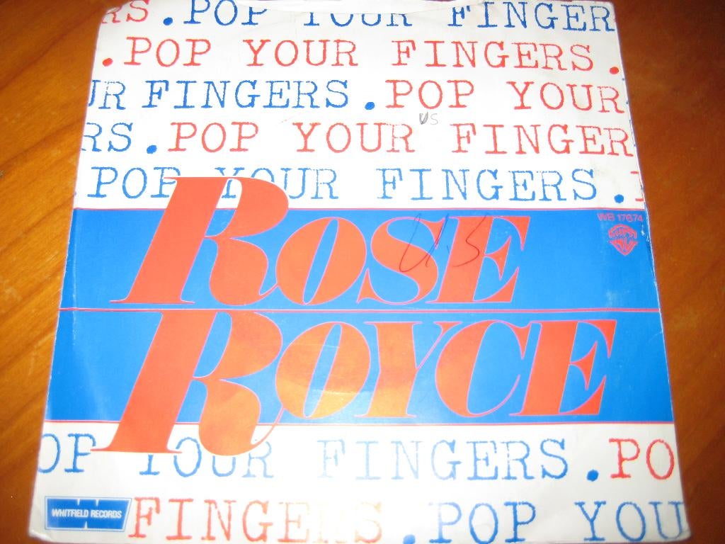 Rose Royce: Pop your fingers, Ophalen of Verzenden, Zo goed als nieuw, Pop, Single