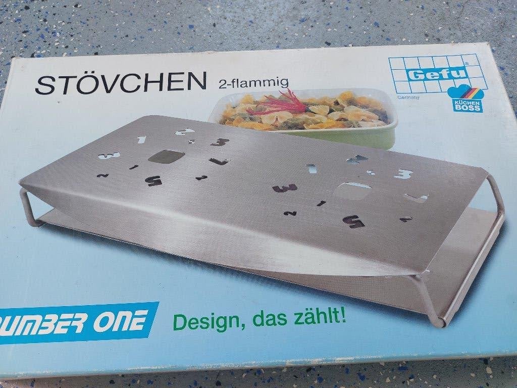Rechaud rvs, Huis en Inrichting, Ophalen, Grijs, Overige materialen, Overige merken