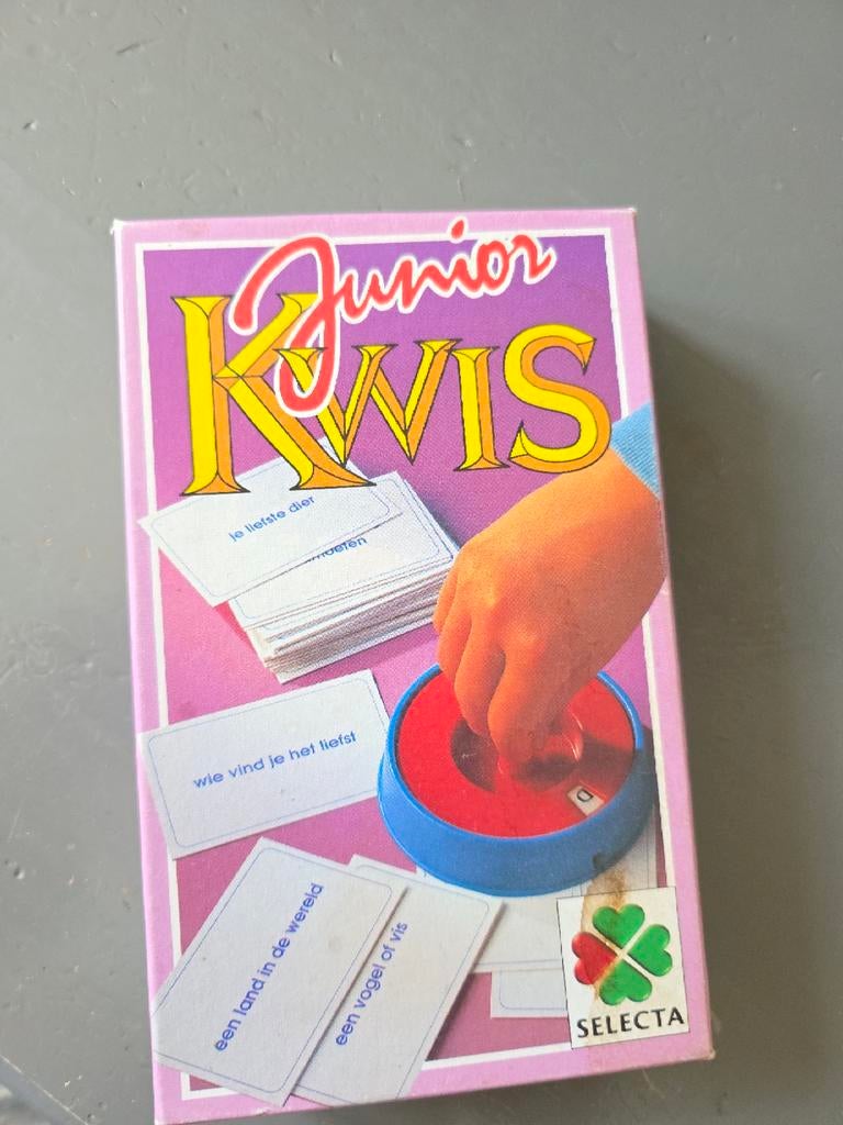 Junior Kwis Bordspel - Vintage Educatief Spel, Ophalen, Gebruikt
