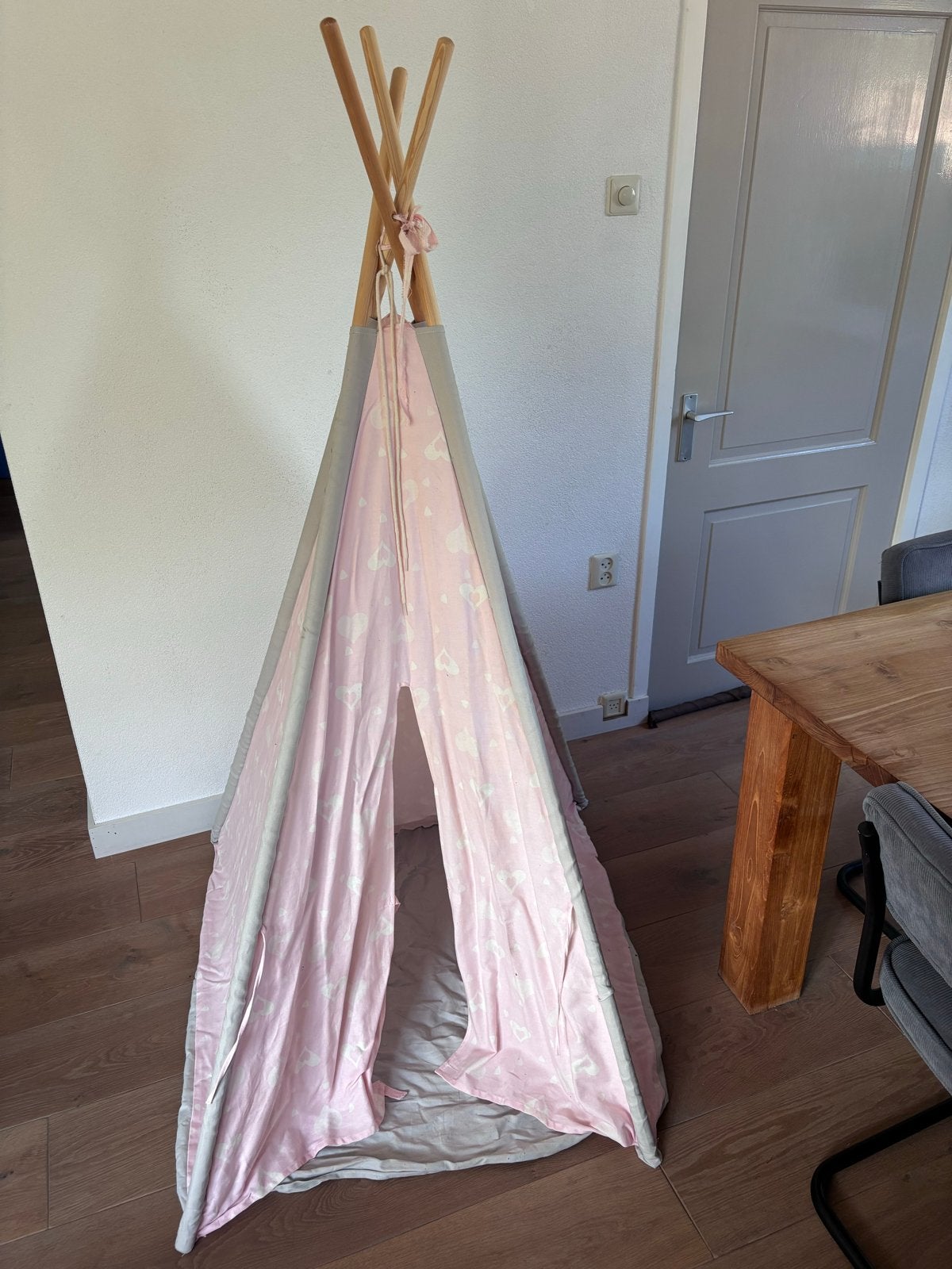 Roze tipi tent voor kinderen, Ophalen, Gebruikt