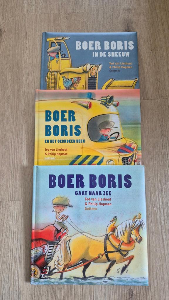3x Boer Boris boek, Ophalen, Gelezen, Verhalen