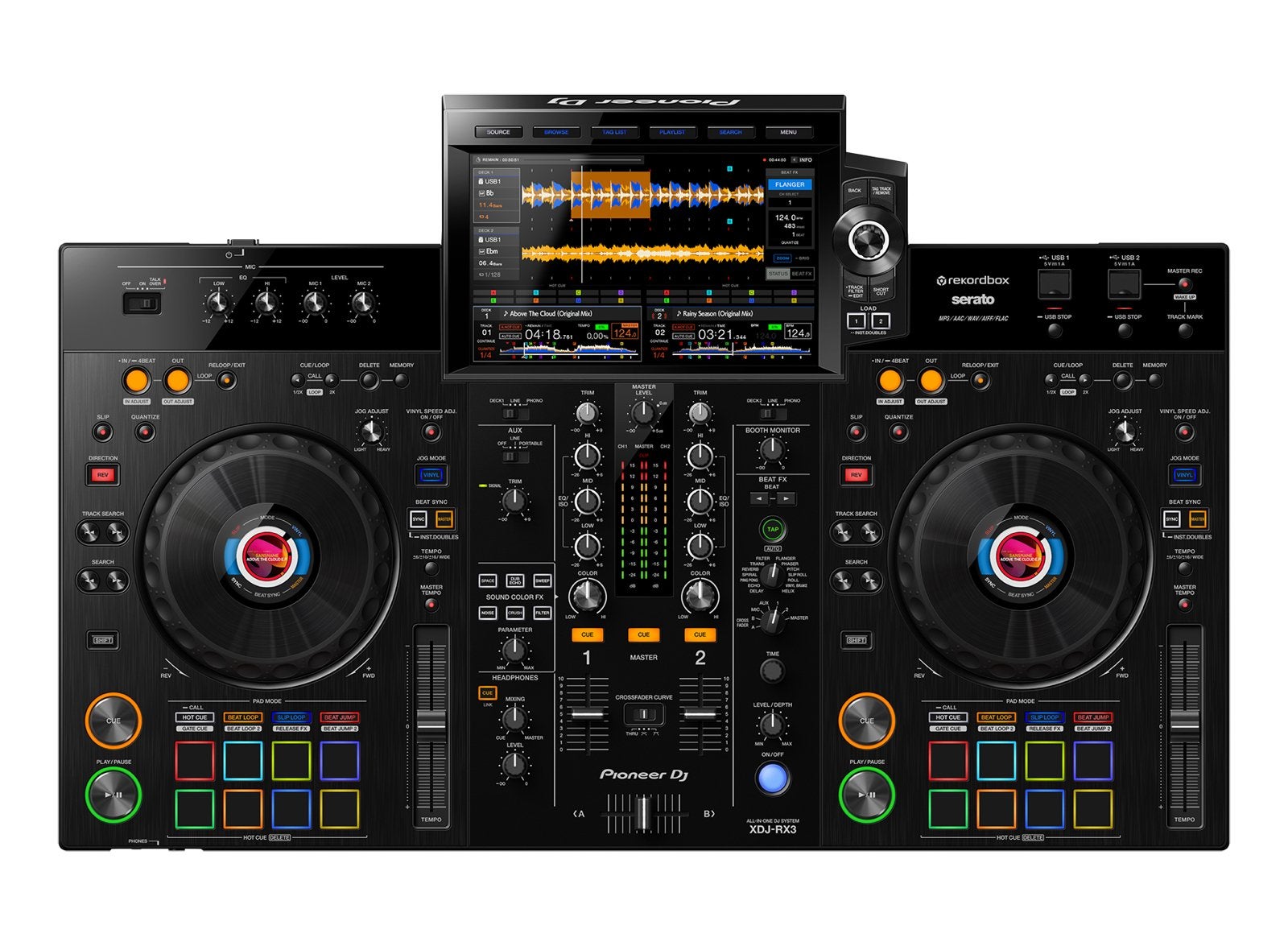 Pioneer XDJ-RX3 DJ Controller + Magma FLXGuard Trolley, Muziek en Instrumenten, Dj-sets en Draaitafels, Ophalen, Zo goed als nieuw