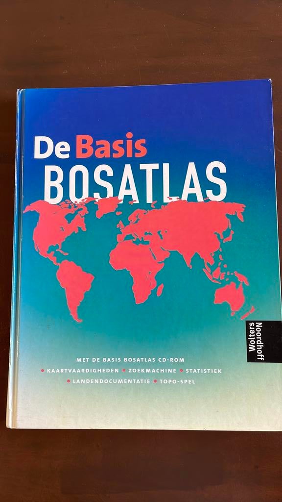 Basis bosatlas, Bosatlas, 2000 tot heden, Ophalen of Verzenden, Zo goed als nieuw