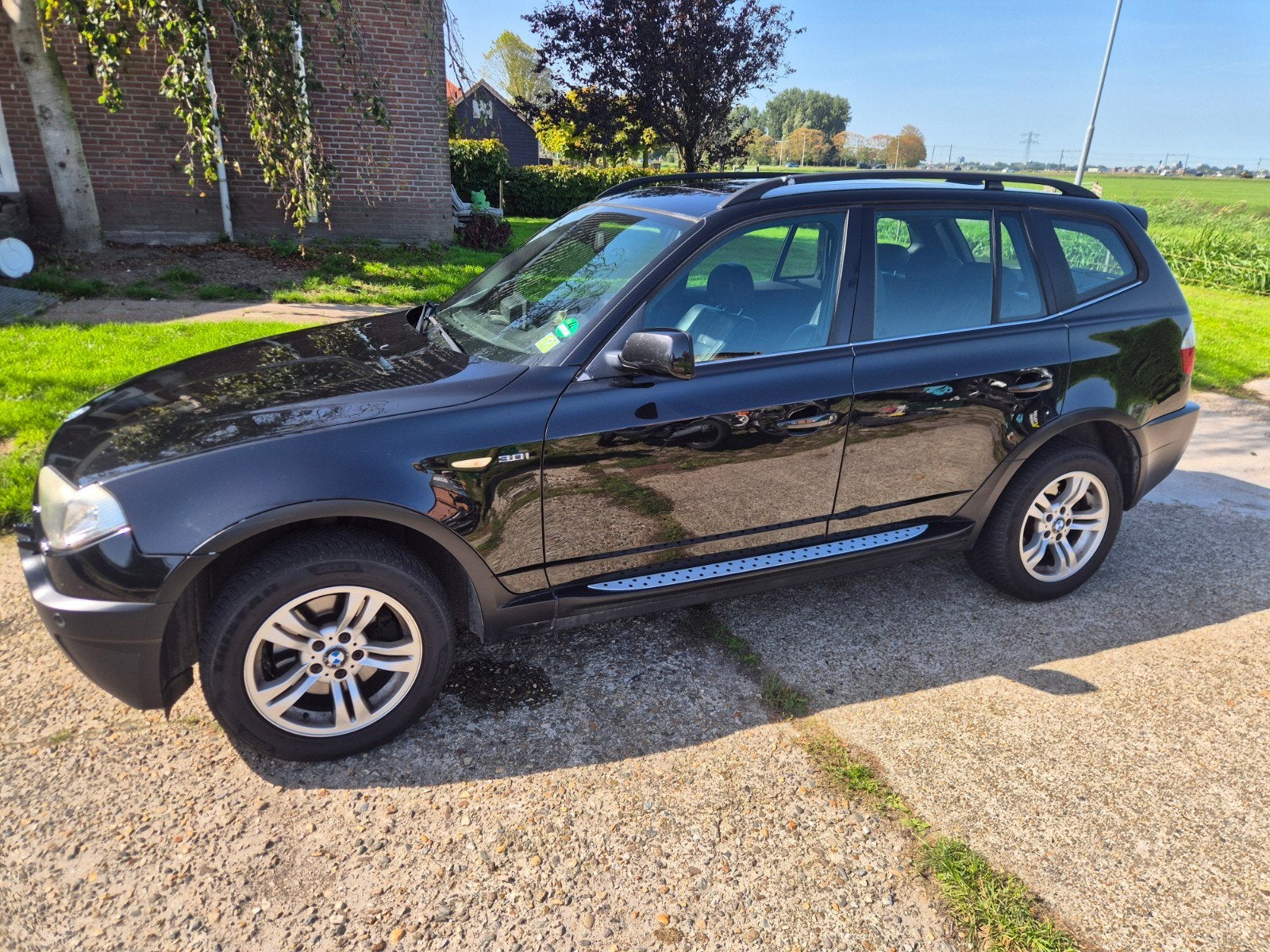 BMW X3 3.0 I AUT 2005 Zwart, Automaat, Zwart, 2000 kg, Zwart