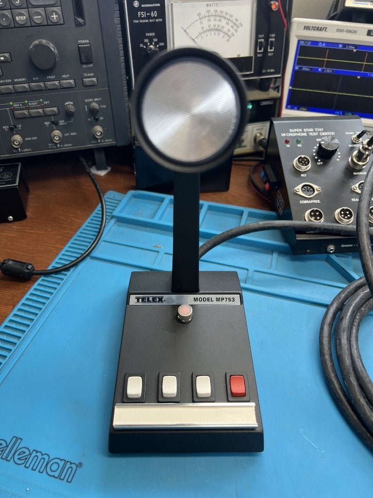 Turner Telex MP 753 Microfoon CB-radio Amateur, Ophalen of Verzenden, Nieuw, Zender en Ontvanger