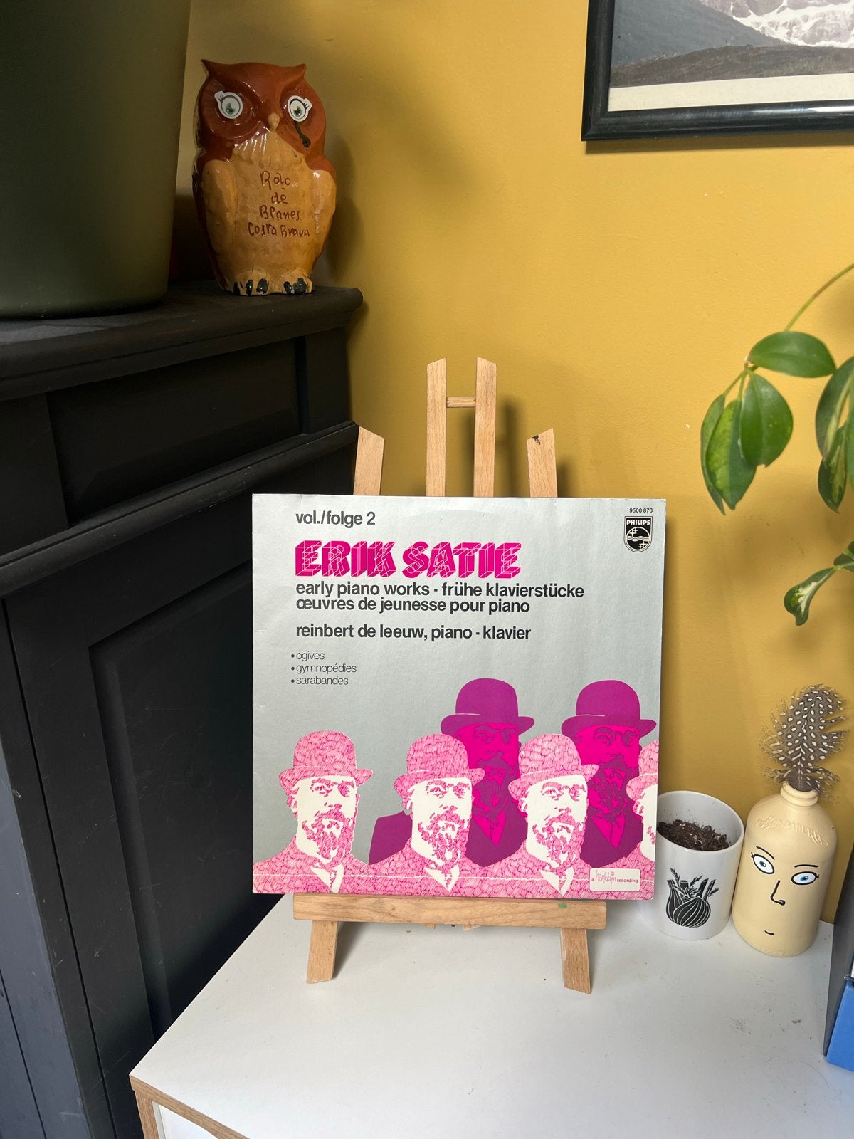 Erik Satie - Early Piano Works - Reinbert de Leeuw LP, LP, Overige componisten, Ophalen of Verzenden, 12 inch