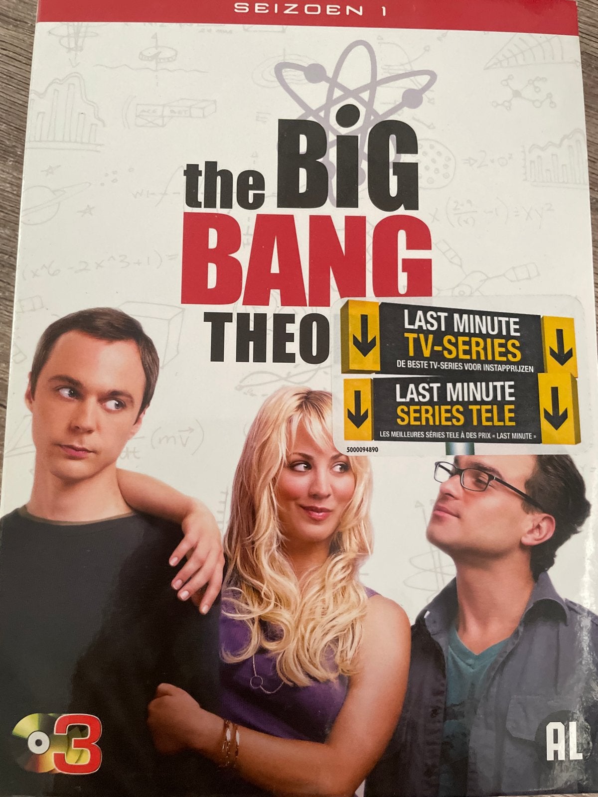 The Big Bang Theory - Seizoen 1 DVD, Engels, Seizoen 1, Alle leeftijden, Nederlands