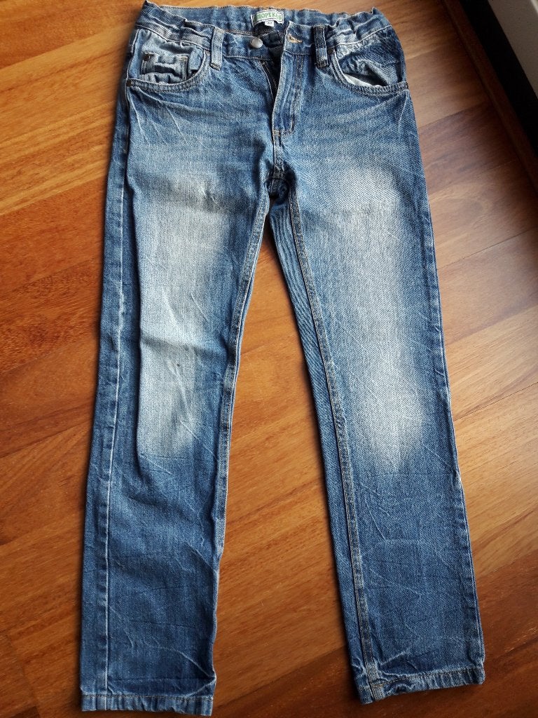 Spijkerbroek blauw maat 152, Ophalen of Verzenden, Gebruikt, Jongen, Broek