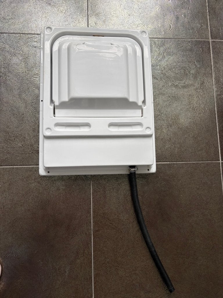 Opklapbare wasbak kunststof, Ophalen, Gebruikt, Campingmeubel-accessoire