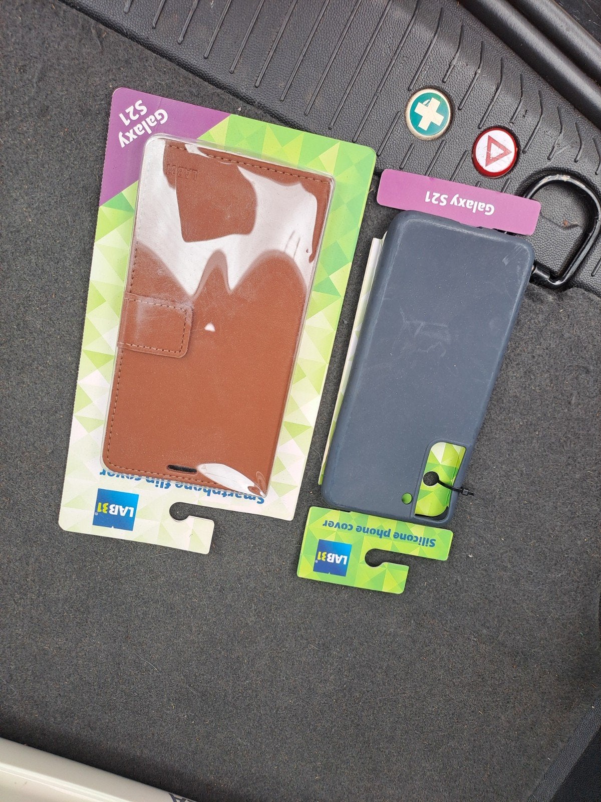 Nieuwe telefoonhoesjes voor Samsung Galaxy S21 (2 stuks), Ophalen of Verzenden, Nieuw, Overige modellen, Flipcase