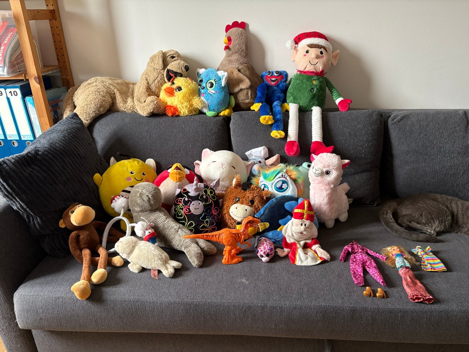Grote collectie knuffels, diverse soorten en maten, Ophalen, Overige merken, Overige karakters, Overige typen