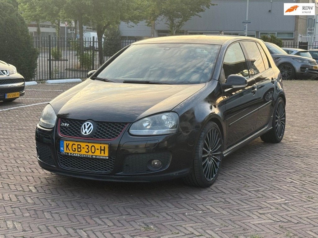Volkswagen GOLF 2.0 TFSI GTI, Auto's, Gebruikt, 4 cilinders, Zwart, Bedrijf